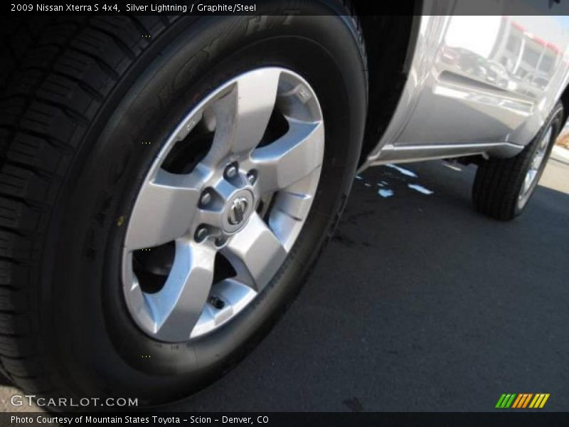 Silver Lightning / Graphite/Steel 2009 Nissan Xterra S 4x4