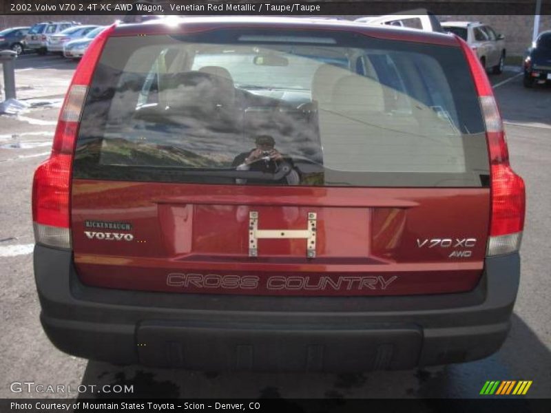 Venetian Red Metallic / Taupe/Taupe 2002 Volvo V70 2.4T XC AWD Wagon