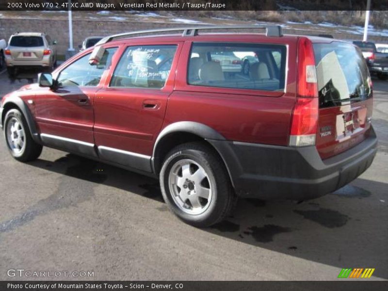 Venetian Red Metallic / Taupe/Taupe 2002 Volvo V70 2.4T XC AWD Wagon