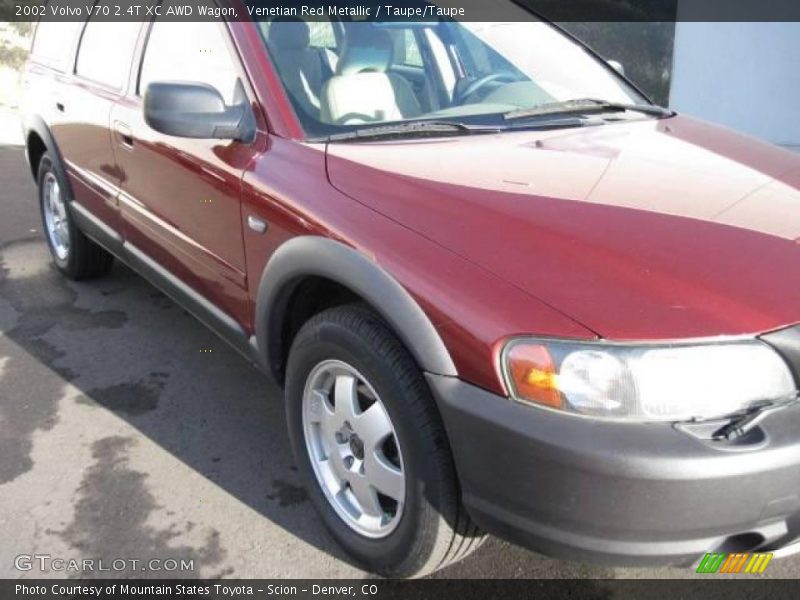 Venetian Red Metallic / Taupe/Taupe 2002 Volvo V70 2.4T XC AWD Wagon