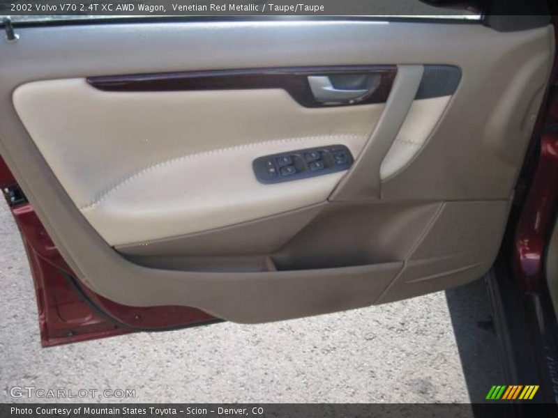 Venetian Red Metallic / Taupe/Taupe 2002 Volvo V70 2.4T XC AWD Wagon