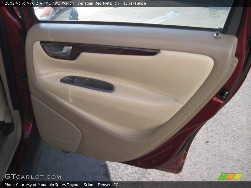 Venetian Red Metallic / Taupe/Taupe 2002 Volvo V70 2.4T XC AWD Wagon