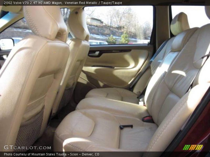 Venetian Red Metallic / Taupe/Taupe 2002 Volvo V70 2.4T XC AWD Wagon