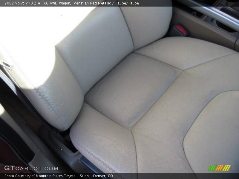 Venetian Red Metallic / Taupe/Taupe 2002 Volvo V70 2.4T XC AWD Wagon