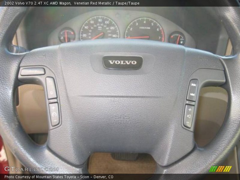 Venetian Red Metallic / Taupe/Taupe 2002 Volvo V70 2.4T XC AWD Wagon