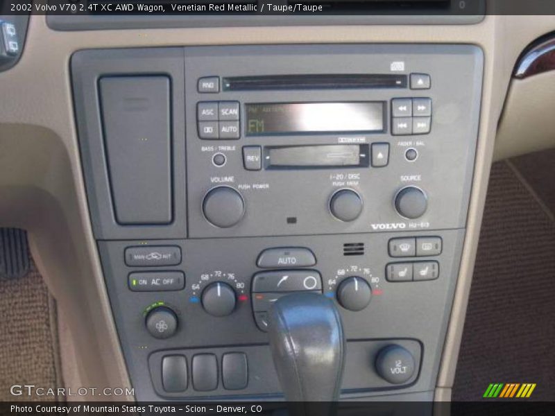 Venetian Red Metallic / Taupe/Taupe 2002 Volvo V70 2.4T XC AWD Wagon