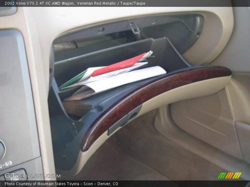 Venetian Red Metallic / Taupe/Taupe 2002 Volvo V70 2.4T XC AWD Wagon