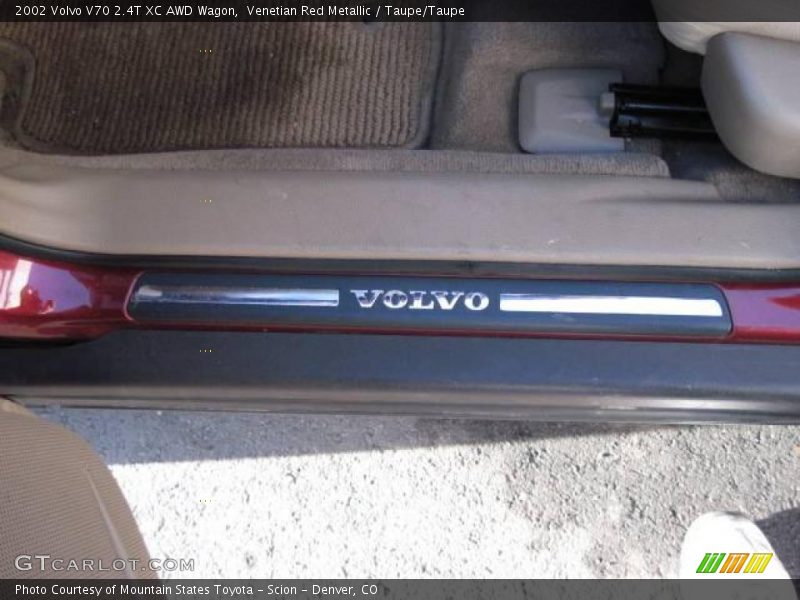 Venetian Red Metallic / Taupe/Taupe 2002 Volvo V70 2.4T XC AWD Wagon