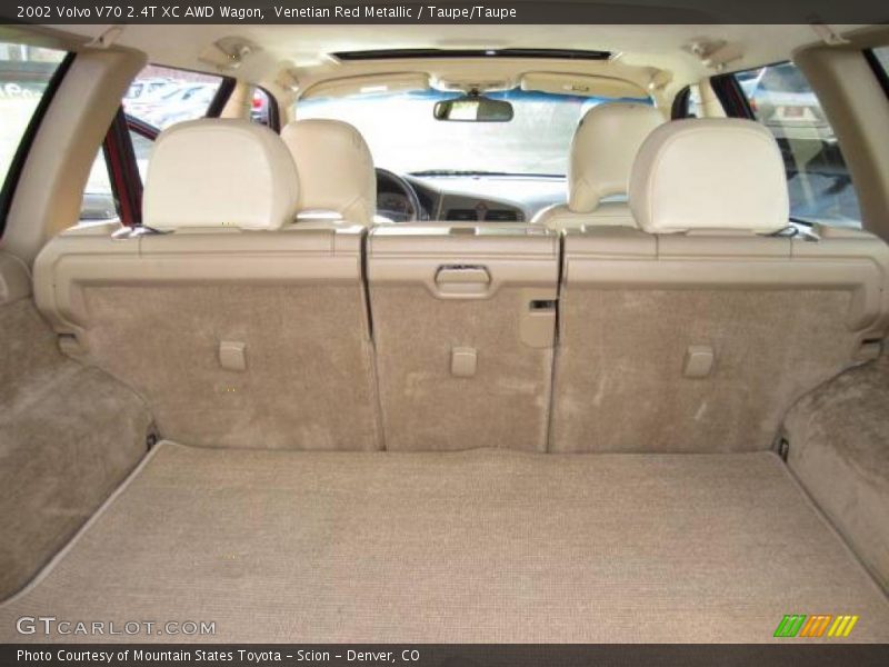 Venetian Red Metallic / Taupe/Taupe 2002 Volvo V70 2.4T XC AWD Wagon