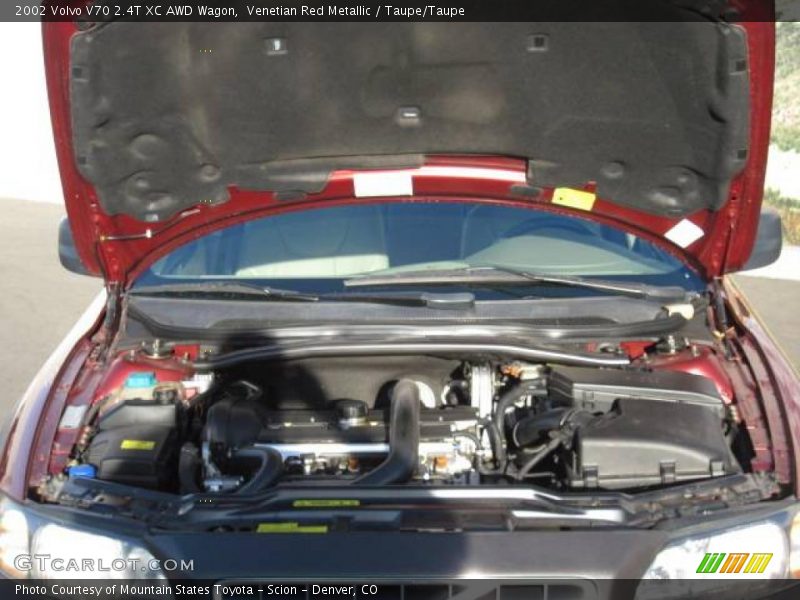 Venetian Red Metallic / Taupe/Taupe 2002 Volvo V70 2.4T XC AWD Wagon