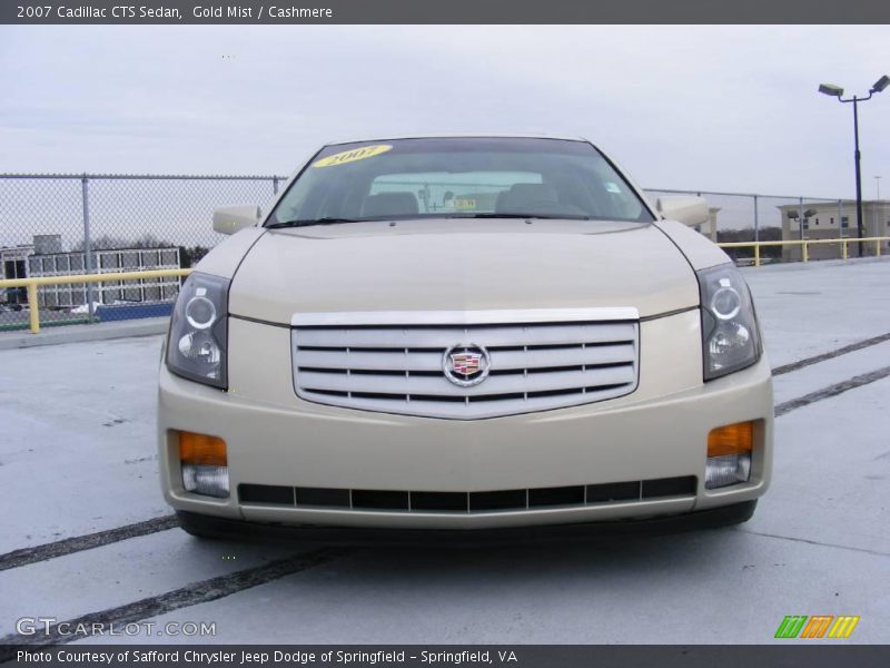 Gold Mist / Cashmere 2007 Cadillac CTS Sedan
