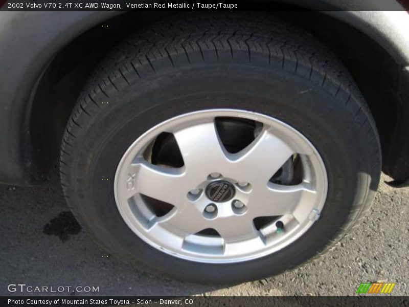 Venetian Red Metallic / Taupe/Taupe 2002 Volvo V70 2.4T XC AWD Wagon