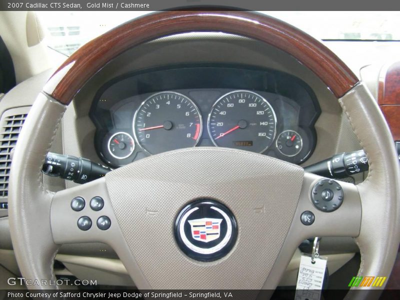 Gold Mist / Cashmere 2007 Cadillac CTS Sedan