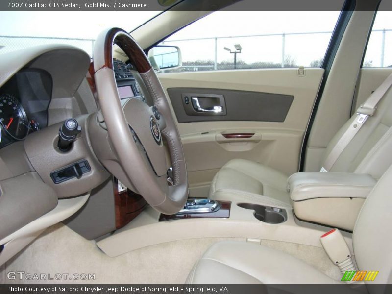 Gold Mist / Cashmere 2007 Cadillac CTS Sedan