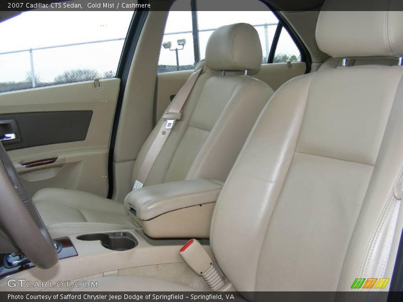 Gold Mist / Cashmere 2007 Cadillac CTS Sedan
