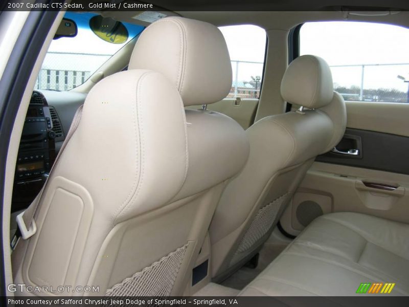Gold Mist / Cashmere 2007 Cadillac CTS Sedan