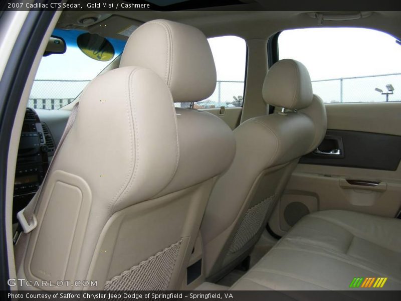 Gold Mist / Cashmere 2007 Cadillac CTS Sedan