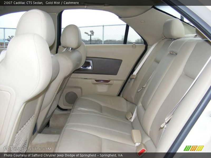 Gold Mist / Cashmere 2007 Cadillac CTS Sedan