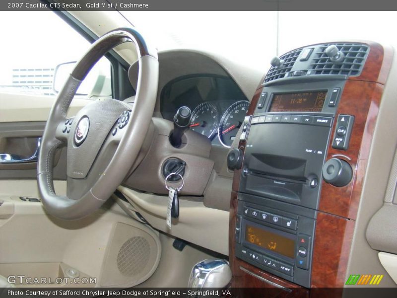 Gold Mist / Cashmere 2007 Cadillac CTS Sedan