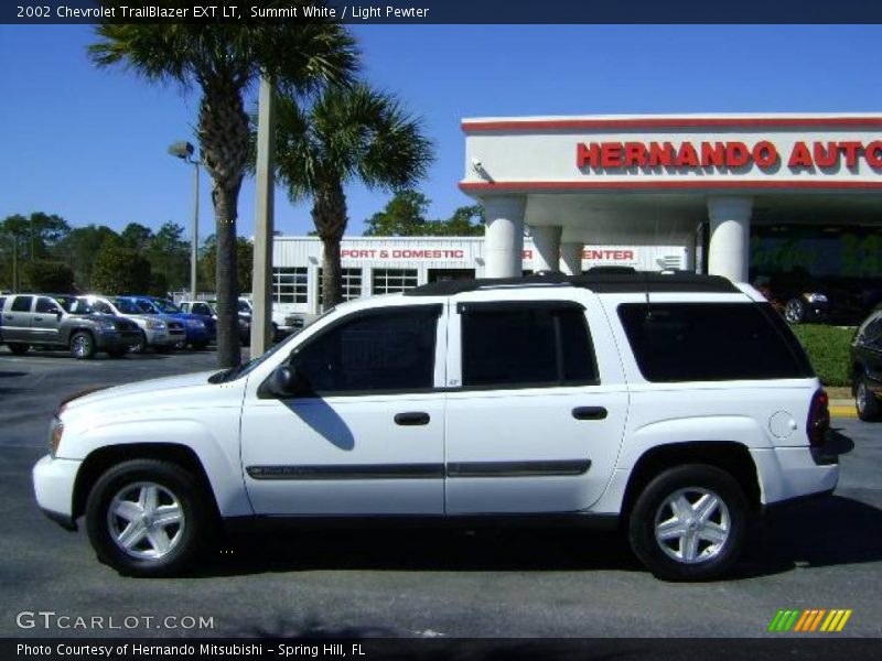 Summit White / Light Pewter 2002 Chevrolet TrailBlazer EXT LT