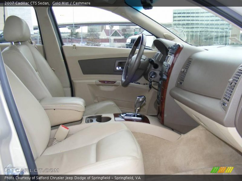 Gold Mist / Cashmere 2007 Cadillac CTS Sedan