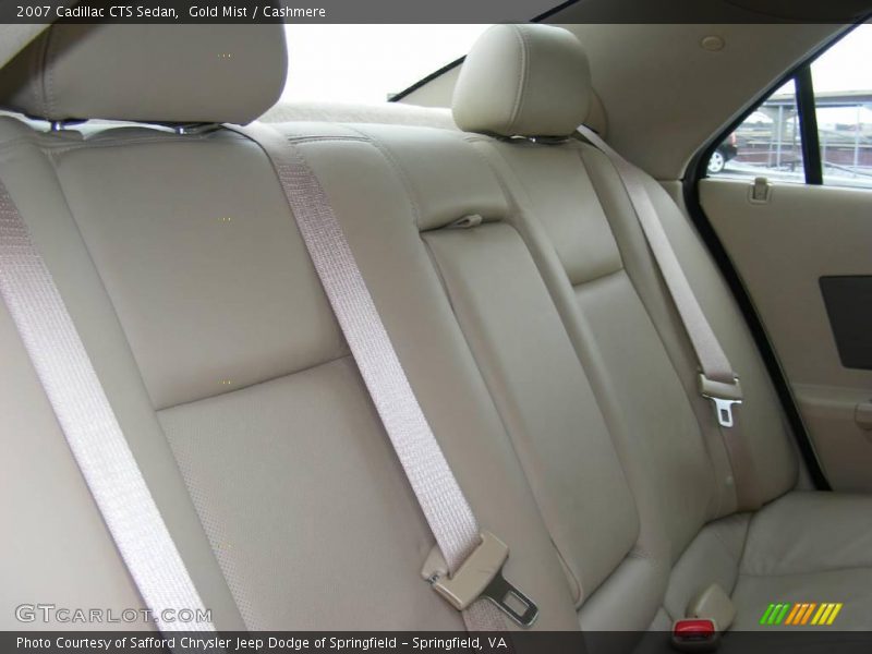 Gold Mist / Cashmere 2007 Cadillac CTS Sedan