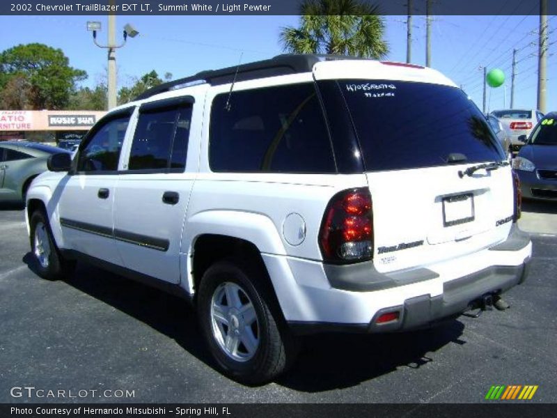 Summit White / Light Pewter 2002 Chevrolet TrailBlazer EXT LT
