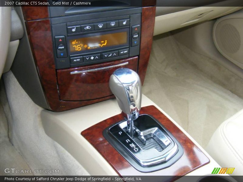 Gold Mist / Cashmere 2007 Cadillac CTS Sedan