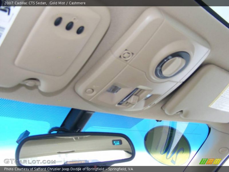 Gold Mist / Cashmere 2007 Cadillac CTS Sedan