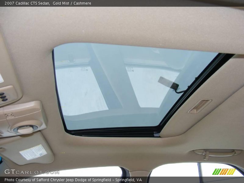Gold Mist / Cashmere 2007 Cadillac CTS Sedan