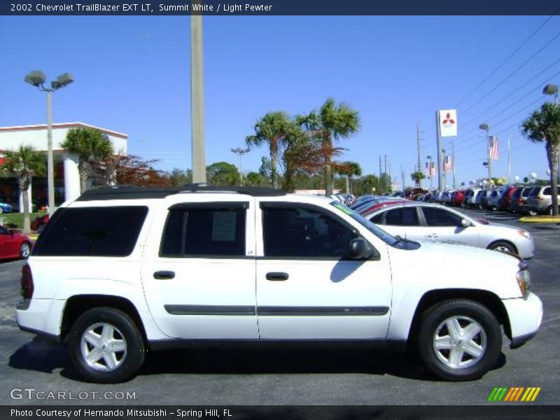 Summit White / Light Pewter 2002 Chevrolet TrailBlazer EXT LT
