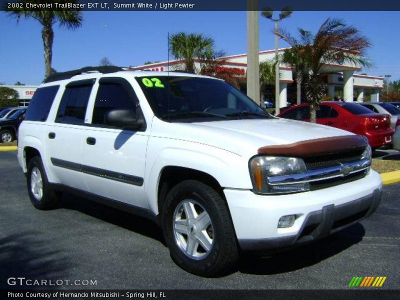 Summit White / Light Pewter 2002 Chevrolet TrailBlazer EXT LT
