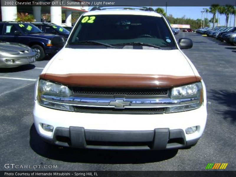 Summit White / Light Pewter 2002 Chevrolet TrailBlazer EXT LT