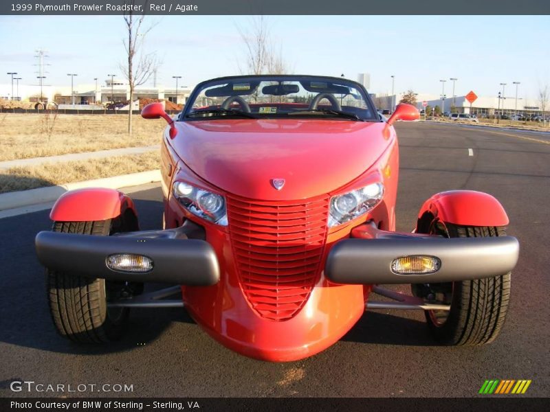 Red / Agate 1999 Plymouth Prowler Roadster