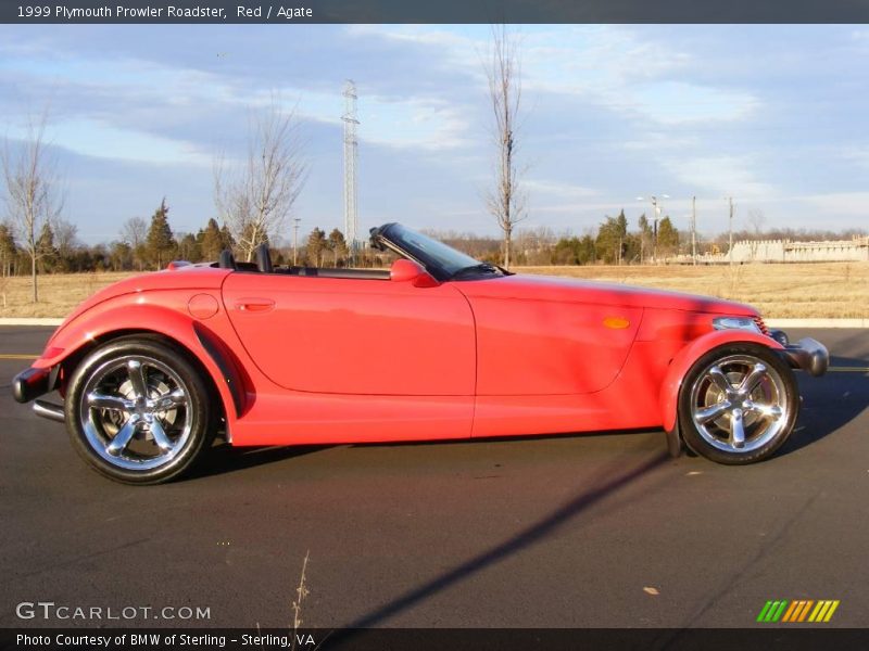 Red / Agate 1999 Plymouth Prowler Roadster