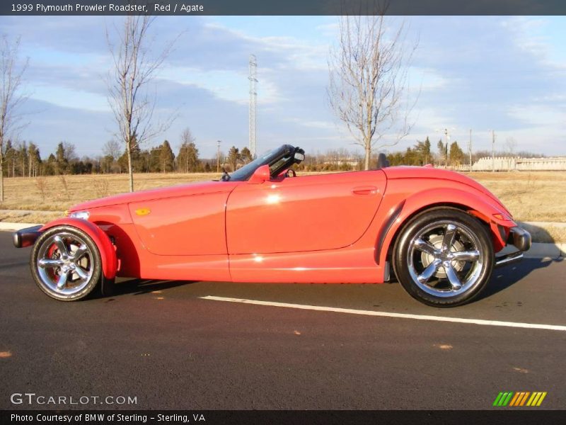 Red / Agate 1999 Plymouth Prowler Roadster