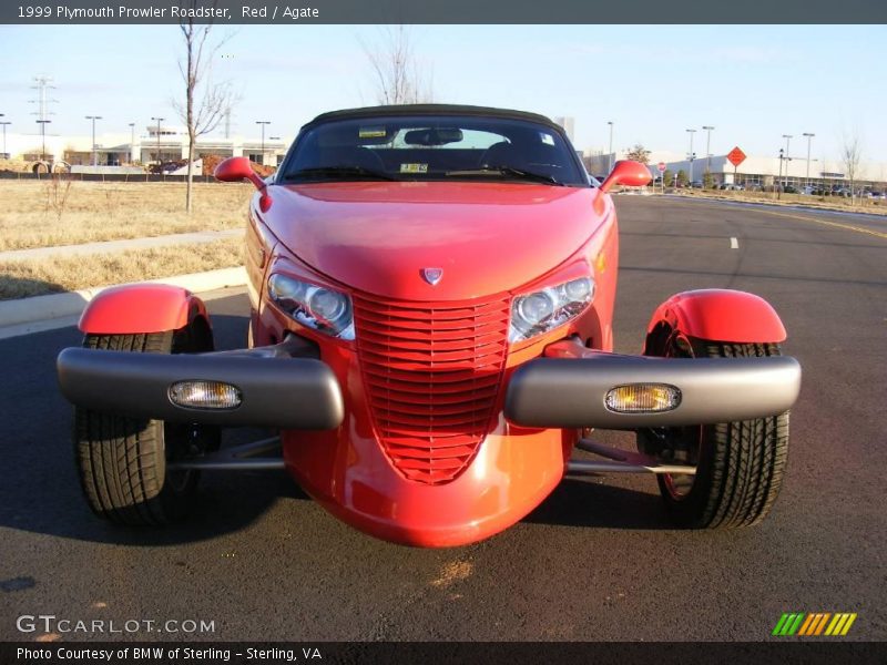 Red / Agate 1999 Plymouth Prowler Roadster