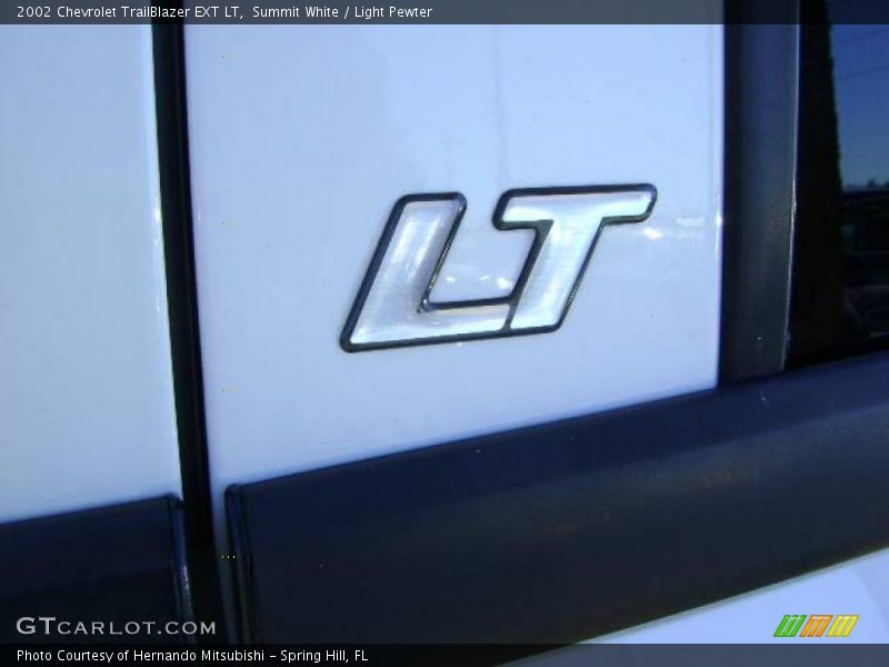 Summit White / Light Pewter 2002 Chevrolet TrailBlazer EXT LT