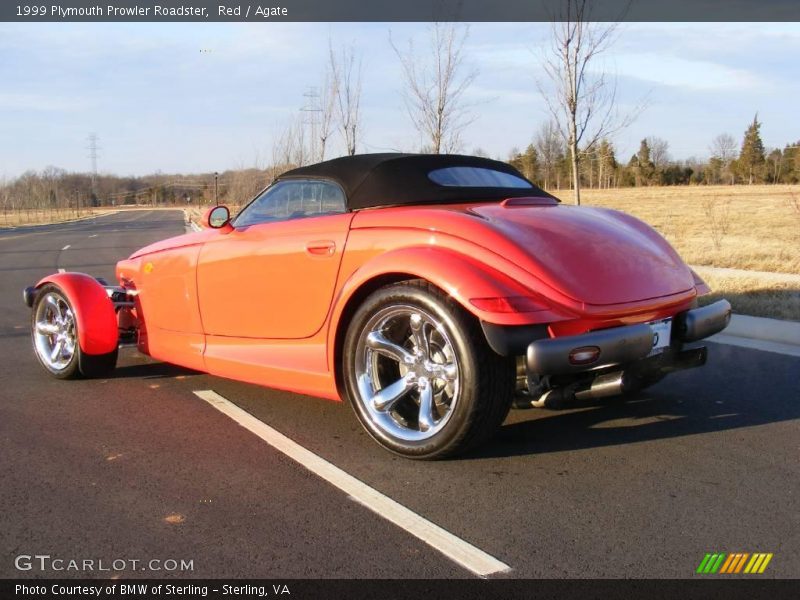 Red / Agate 1999 Plymouth Prowler Roadster