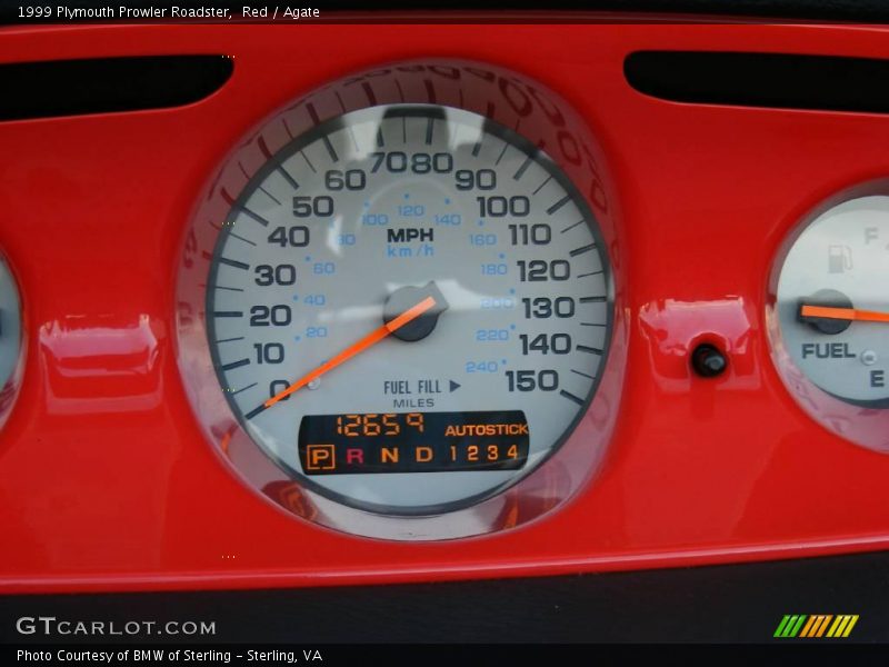 Red / Agate 1999 Plymouth Prowler Roadster