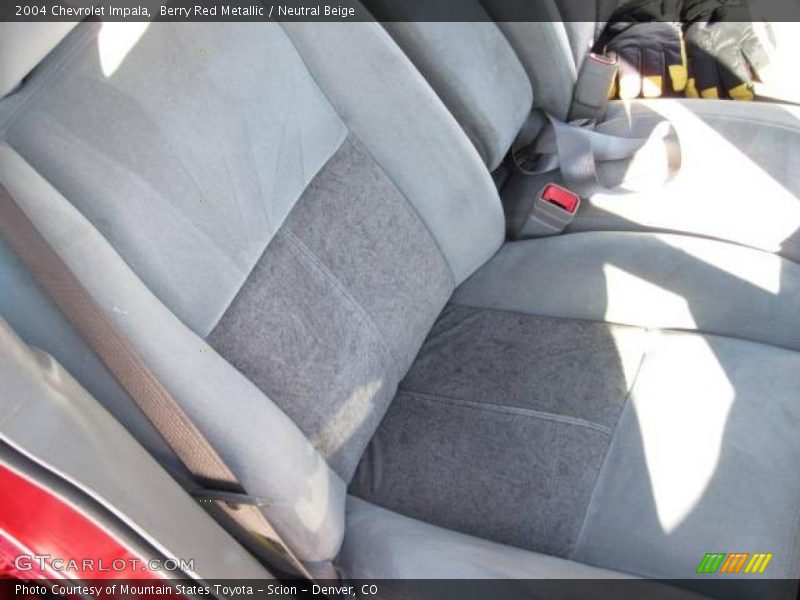 Berry Red Metallic / Neutral Beige 2004 Chevrolet Impala