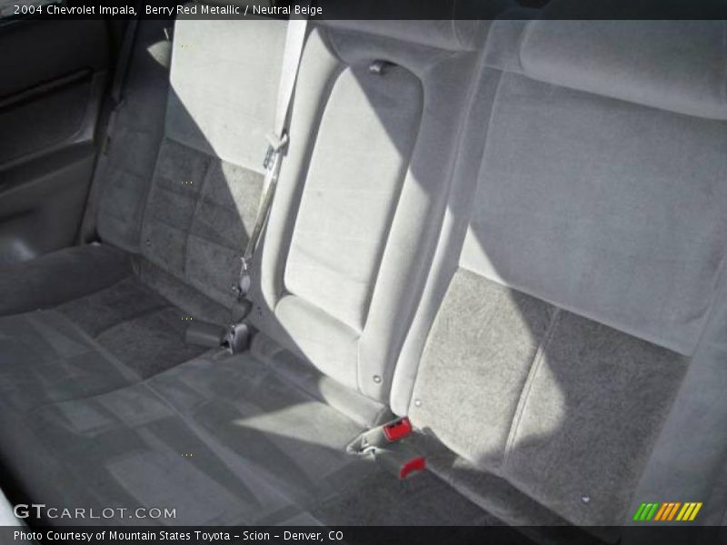 Berry Red Metallic / Neutral Beige 2004 Chevrolet Impala
