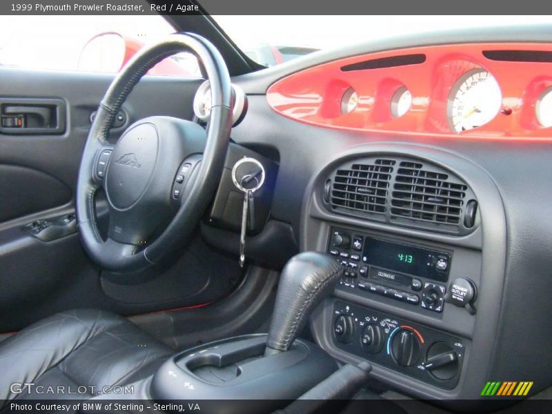 Red / Agate 1999 Plymouth Prowler Roadster