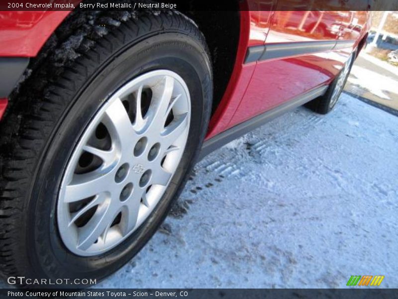 Berry Red Metallic / Neutral Beige 2004 Chevrolet Impala
