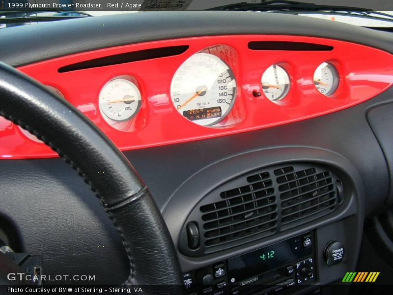 Red / Agate 1999 Plymouth Prowler Roadster