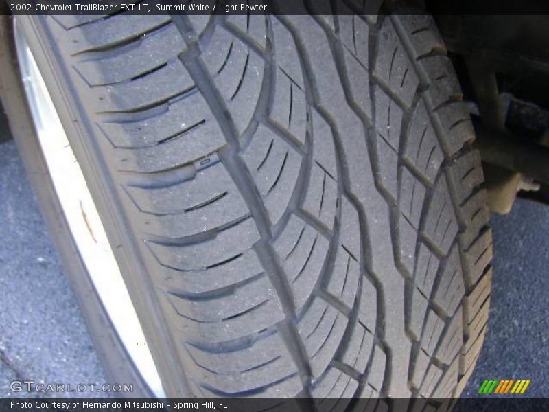 Summit White / Light Pewter 2002 Chevrolet TrailBlazer EXT LT