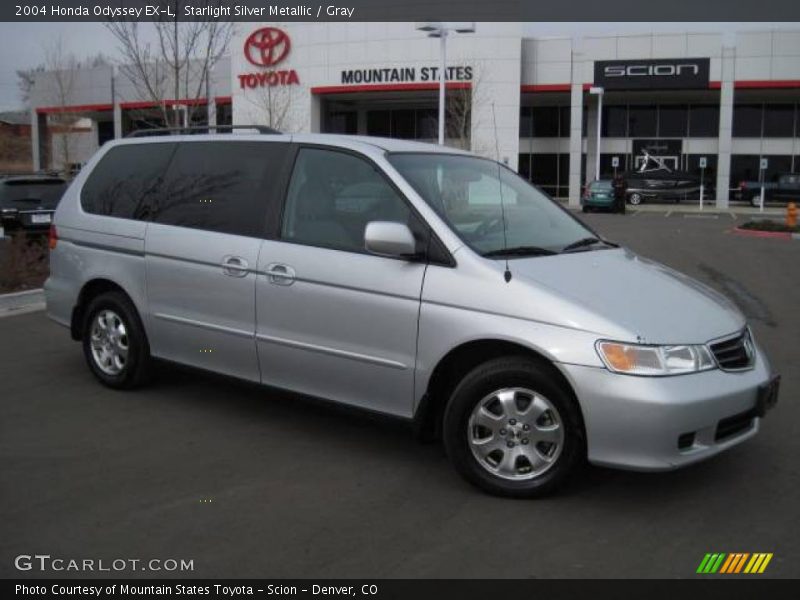 Starlight Silver Metallic / Gray 2004 Honda Odyssey EX-L