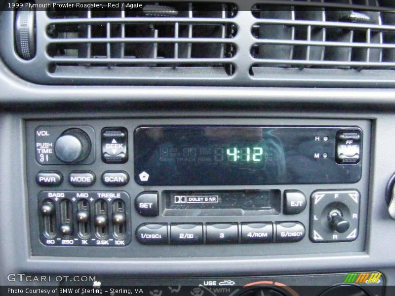 Red / Agate 1999 Plymouth Prowler Roadster