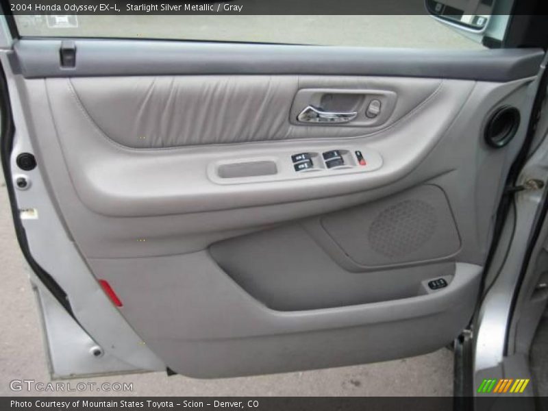 Starlight Silver Metallic / Gray 2004 Honda Odyssey EX-L