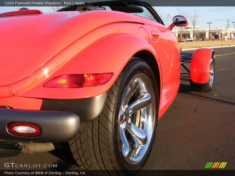 Red / Agate 1999 Plymouth Prowler Roadster